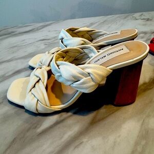 Antonio Melani braided heels